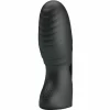 Alan Silicone Finger Vibe Black - Ergonomic Mini Massager