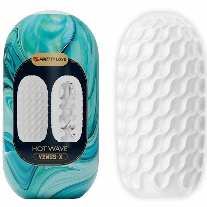 Hot Wave Silicone Intimate Device White Flexible Design Hot Wave Silicone Intimate Device White Flexible Design