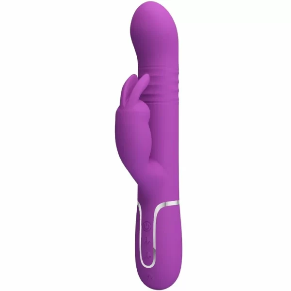 Coale 4-in-1 Silicone Intimate Machine Purple USB Rechargeable