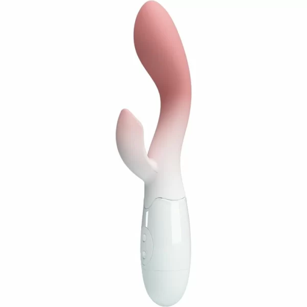 Brighty Pink Dual Motor Intimate Massager 30 Modes Silicone