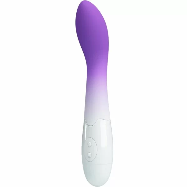 Bishop Curved Stimulation Device 30 Modes Purple Silicone