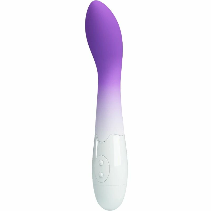 Bishop Curved Stimulation Device 30 Modes Purple Silicone