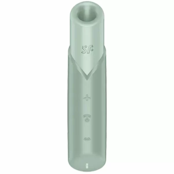 Naughty Kiss Wave Air Pulse Mini Clitoral Device Aquamarine