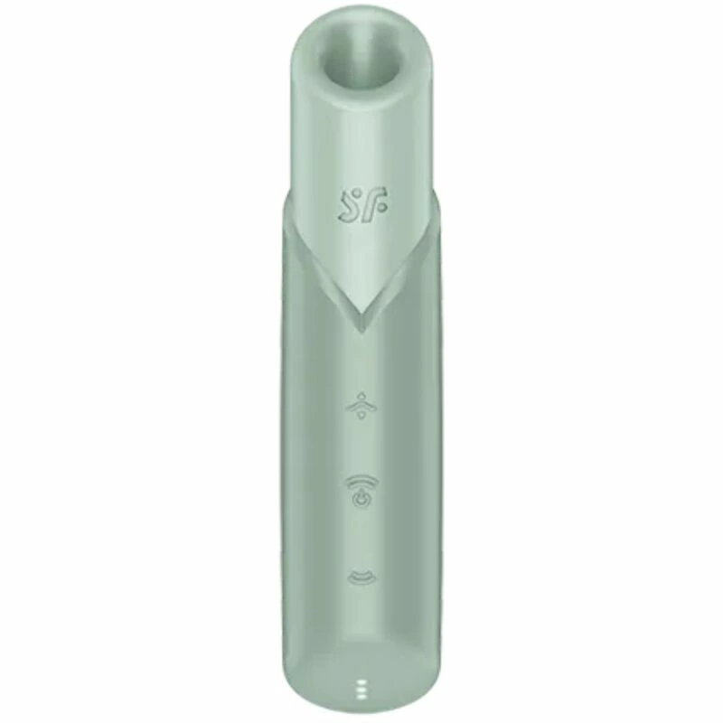 Naughty Kiss Wave Air Pulse Mini Clitoral Device Aquamarine