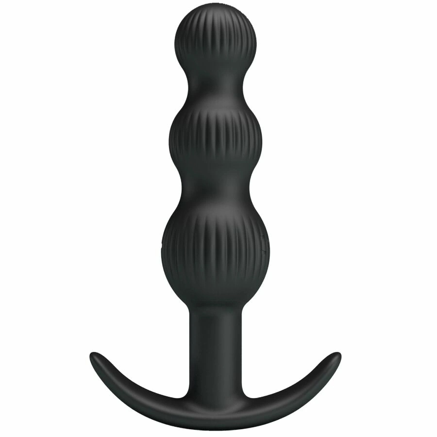 Sidney Intimate Anal Device 10 Modes Black Silicone USB