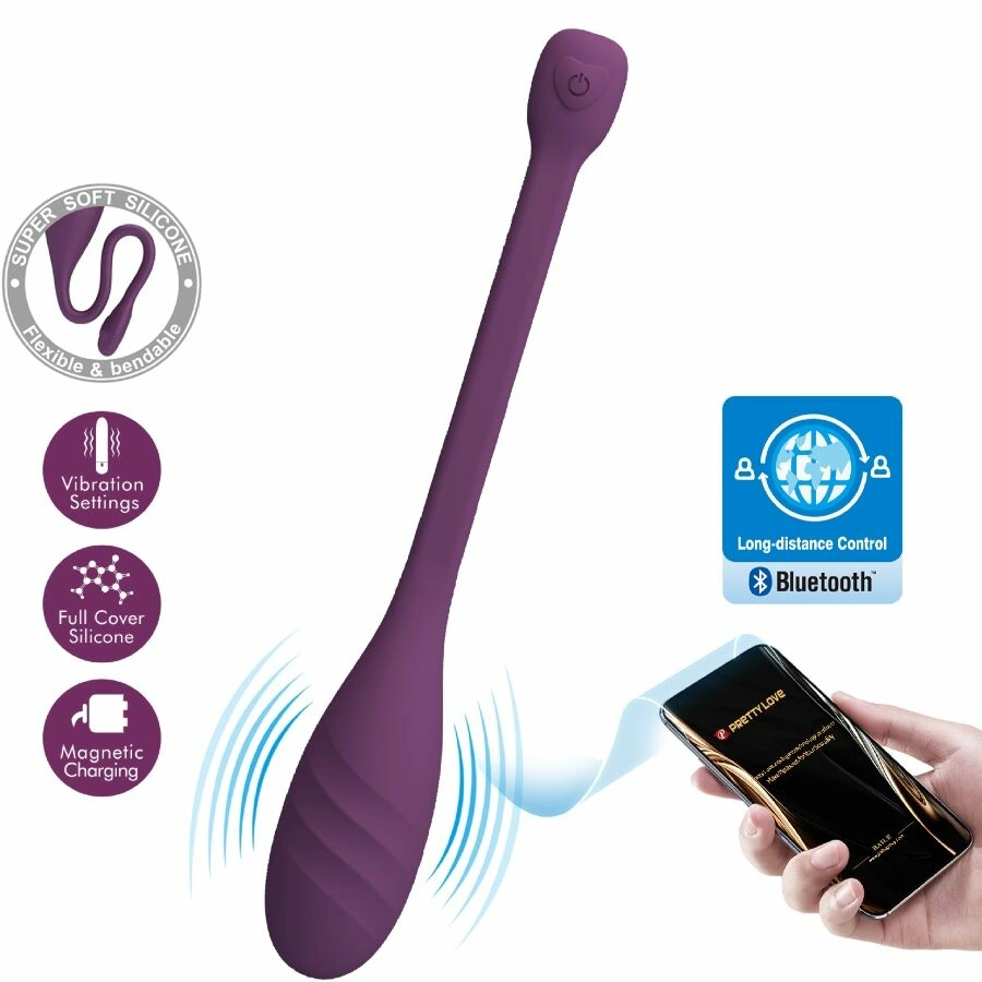 Leviathan App-Controlled Intimate Device Purple Silicone - Anelma Leviathan App-Controlled Intimate Device Purple Silicone