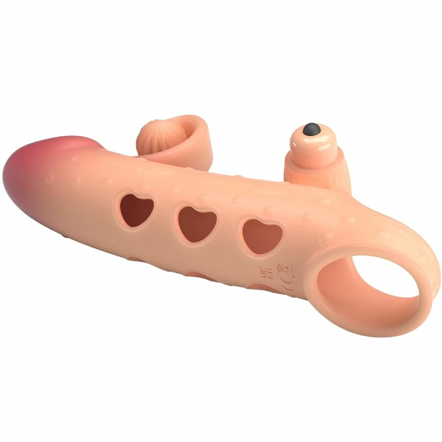 Romance MC64 - WibrujÄ…cy rÄ™kaw anatomiczny TPE
