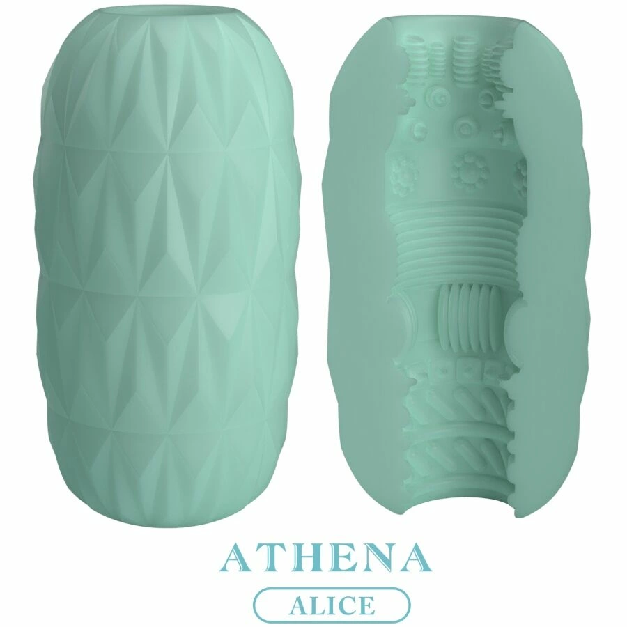 Athena Alice Intimate Egg Machine Turquoise TPR Waterproof