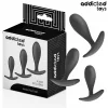 Toys Silicone Set - 3-Piece Progressive Anal Plug Kit Model 2