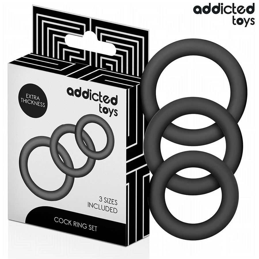 Toys Silicone Support Ring Set Model 1 - 3 Sizes