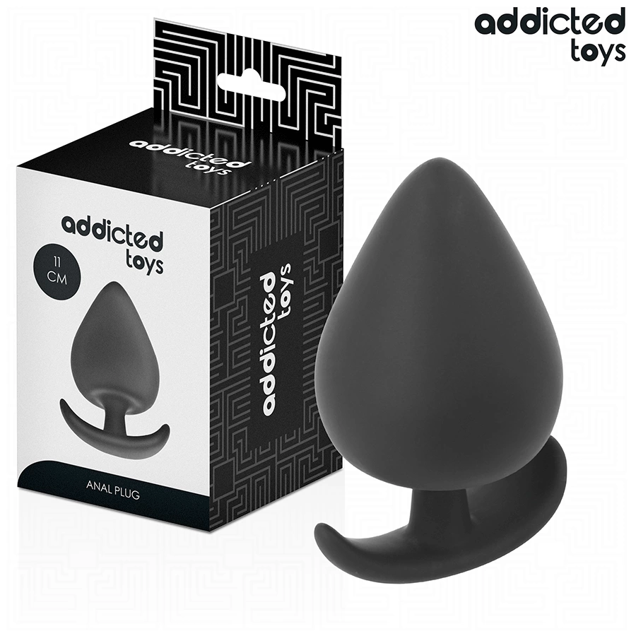 Toys Silicone Anal Plug 11 cm - Ergonomic Medical-Grade Model Toys Silicone Anal Plug 11 cm - Ergonomic Medical-Grade Model