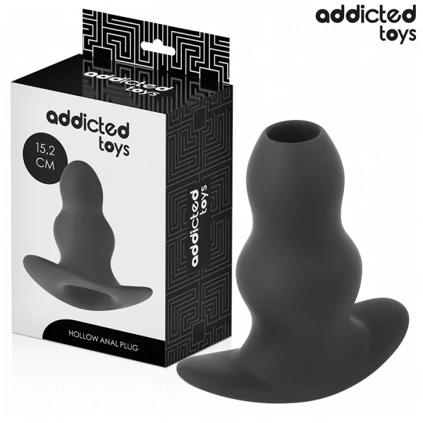 Toys Silicone Hollow Plug XXL 15.2cm - Flexible Anatomical System