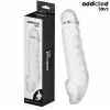 Toys Transparent Extension Sleeve S 23cm Anatomical Fit - Anelma Toys Transparent Extension Sleeve S 23cm Anatomical Fit