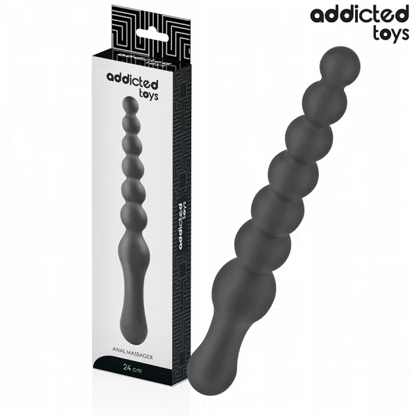 Toys Silicone Double Anal Massager 24 cm - Graduated Shape
