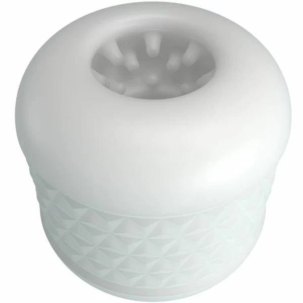 Crystle White Dual-Entry Intimate Machine TPE Waterproof