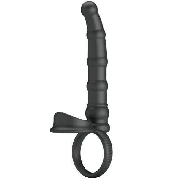 Tatum Black Silicone Intimate Ring 10-Mode Vibrating System