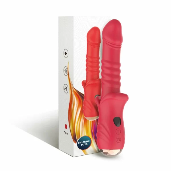 Point A Stimulating Vibrator Red - 9 Modes