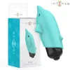 Echo Vibrating Pocket Device Dolphin Blue 8x4.7cm Waterproof - Anelma Echo Vibrating Pocket Device Dolphin Blue 8x4.7cm Waterproof