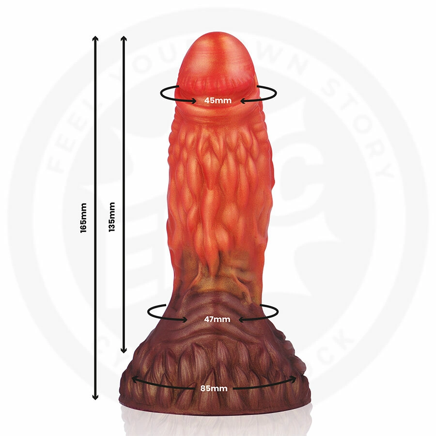 EPIC Andros Wild Roots - anatomiczny model silikonowy 165 mm