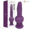 Tatum Multifunction Up & Down Motion Vibrator 24cm Purple