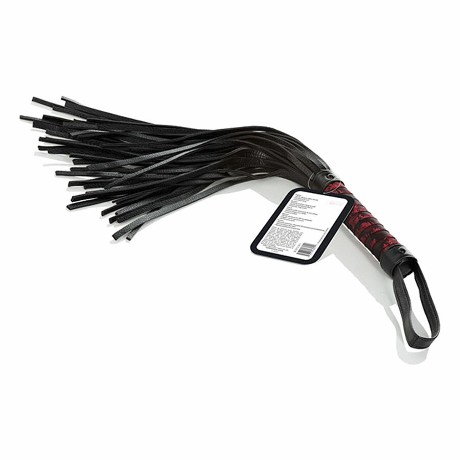 CalExotics Scandal Whip elegancki bat czerwono-czarny 37