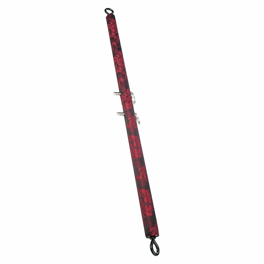 Scandal Adjustable Black Restraint Bar with O-Rings 36in