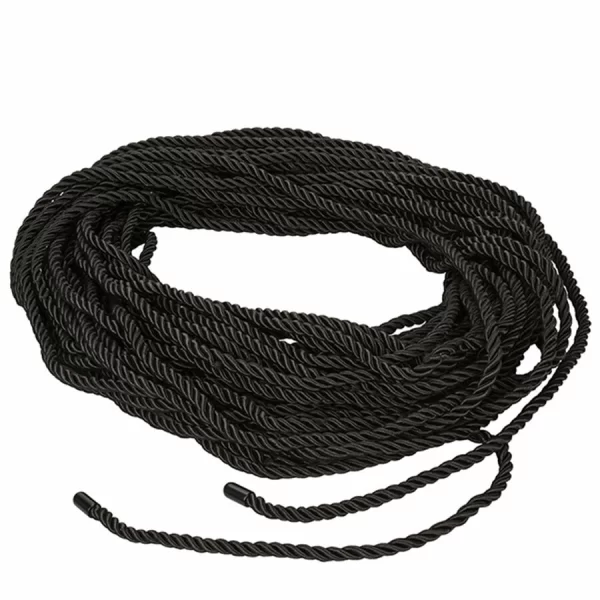 Scandal Black 30m Bondage Rope - Soft Cotton & Polyester Blend