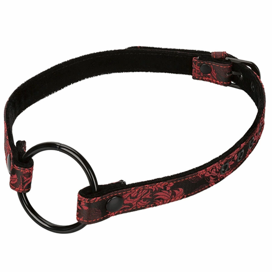 Scandal Adjustable Open Mouth Gag with Double Padded Straps Scandal Adjustable Open Mouth Gag with Double Padded Straps