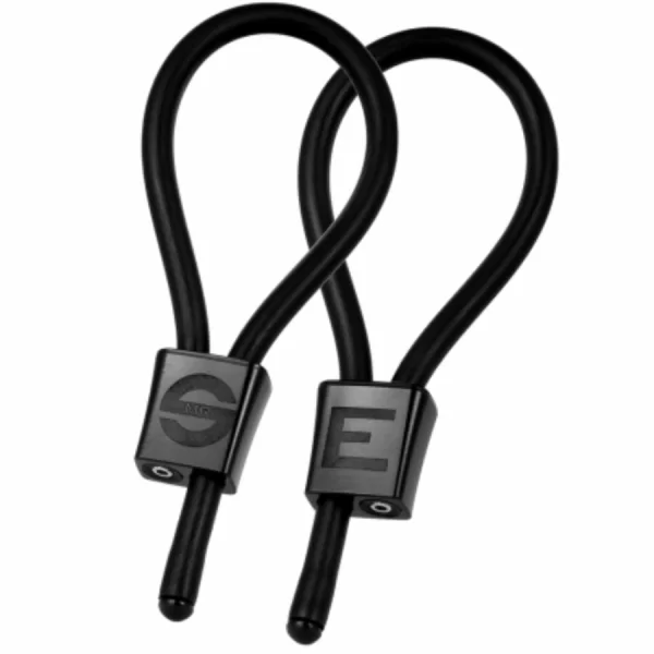 Prestige ElectraLoops Adjustable Black Rings
