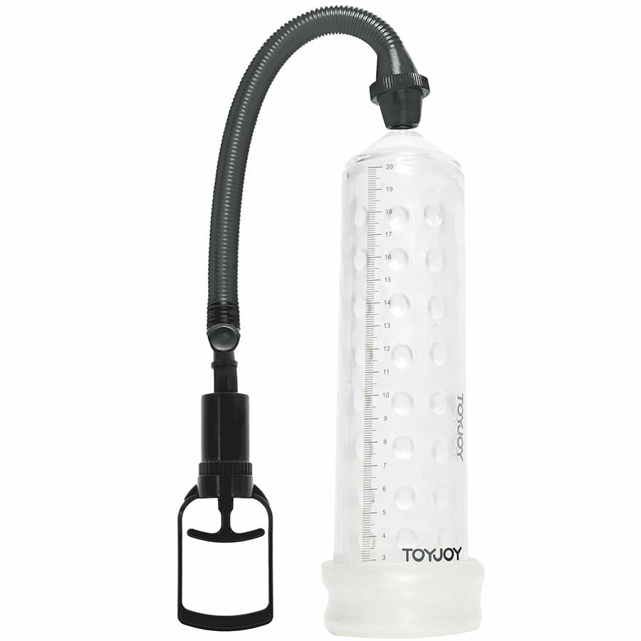 Power Massage Pump Transparent Cylinder Measurement System 23cm