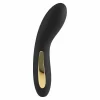 Luminate Light Black - LED Rechargeable Silicone G-Spot Model