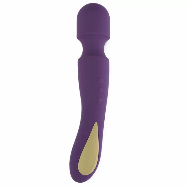 Zenith Wand Massager Purple USB Rechargeable Silicone 23cm