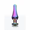 ToyJoy Twilight Bum Bijou Medium - aluminiowy korek z kolorowym krysztaÅ‚em