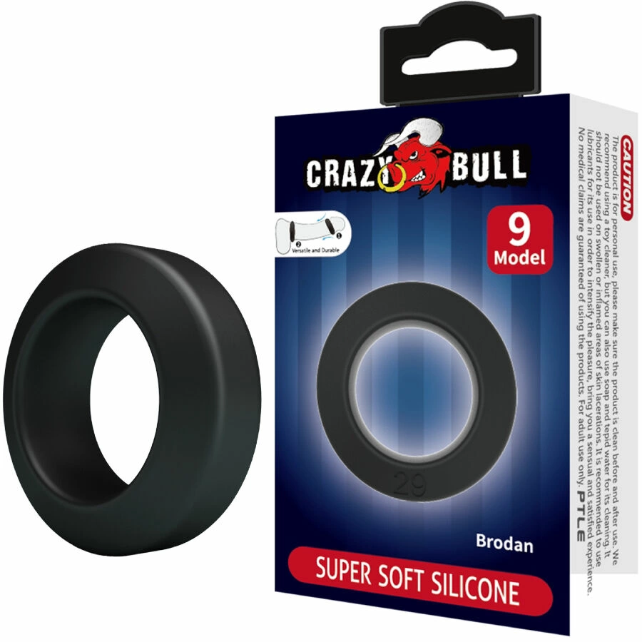 Brodan Model 9 Adjustable Silicone Comfort Ring 55mm Black