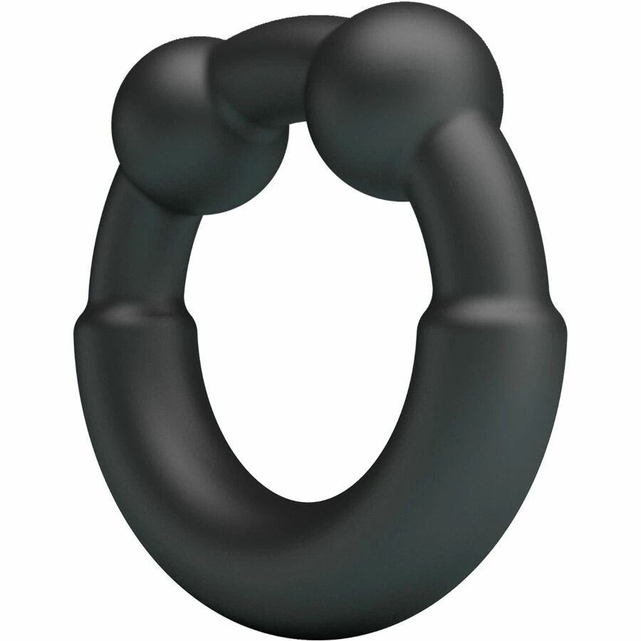 Crazy Bull Meco Model 15 - silikonowy pierÅ›cieÅ„ regulowany czarny 61 mm