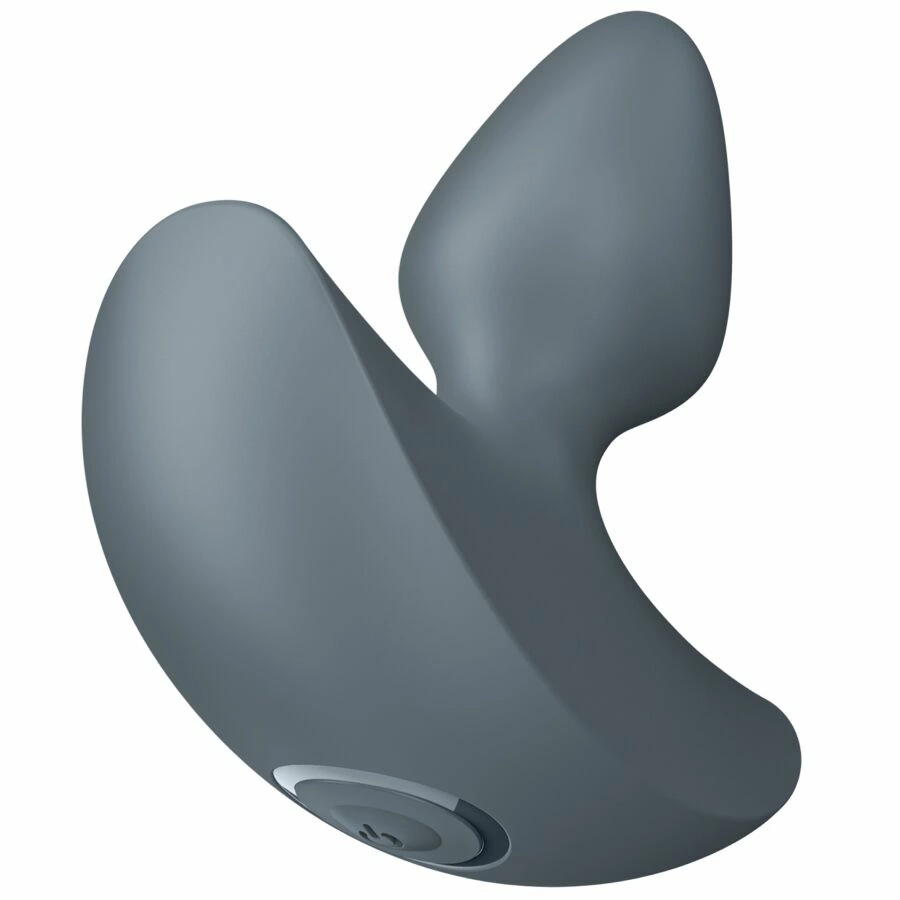 Booty Absolute Beginners 1 Silicone Vibrating Plug 7.5cm Black