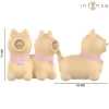 Intense Puppy Model obrotowy masaÅ¼er punktowy Å¼oÅ‚ty USB