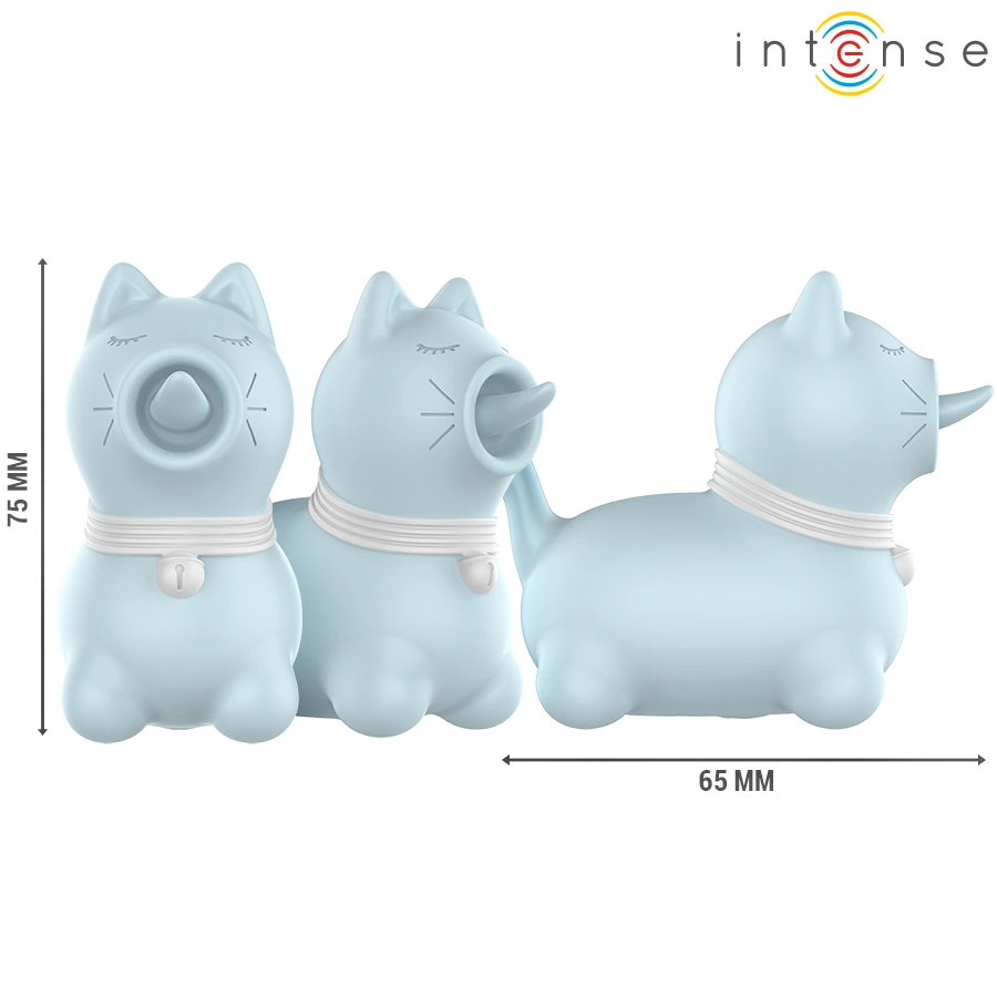 Intense Puppy Blue - Precyzyjny stymulator punktowy USB silikonowy