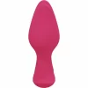 Fun Factory Bootie Fem malinowy - anatomiczny korek z silikonem premium 8