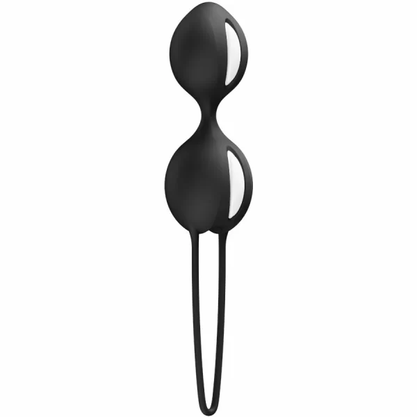 Smartballs Duo Black - Weighted Silicone Kegel Trainer
