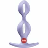 Fun Factory B-Balls Duo anatomiczny korek z kulkami fioletowy 13 cm