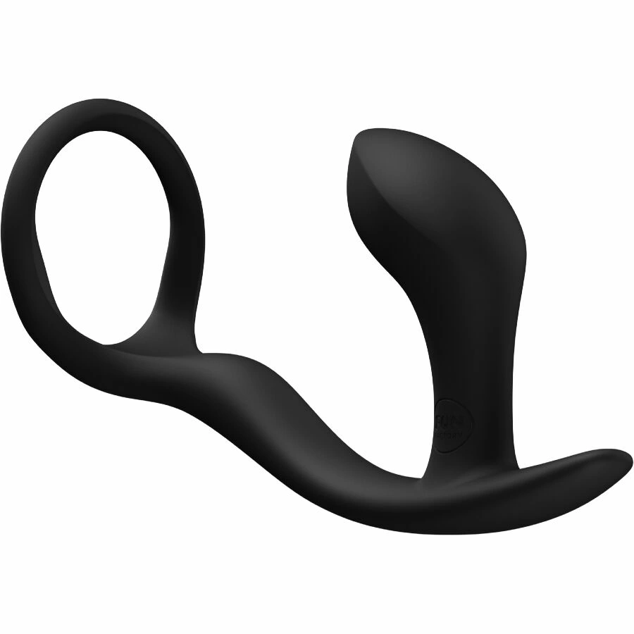 Bootie Ring Black - Dual Silicone Intimate System 5.8"