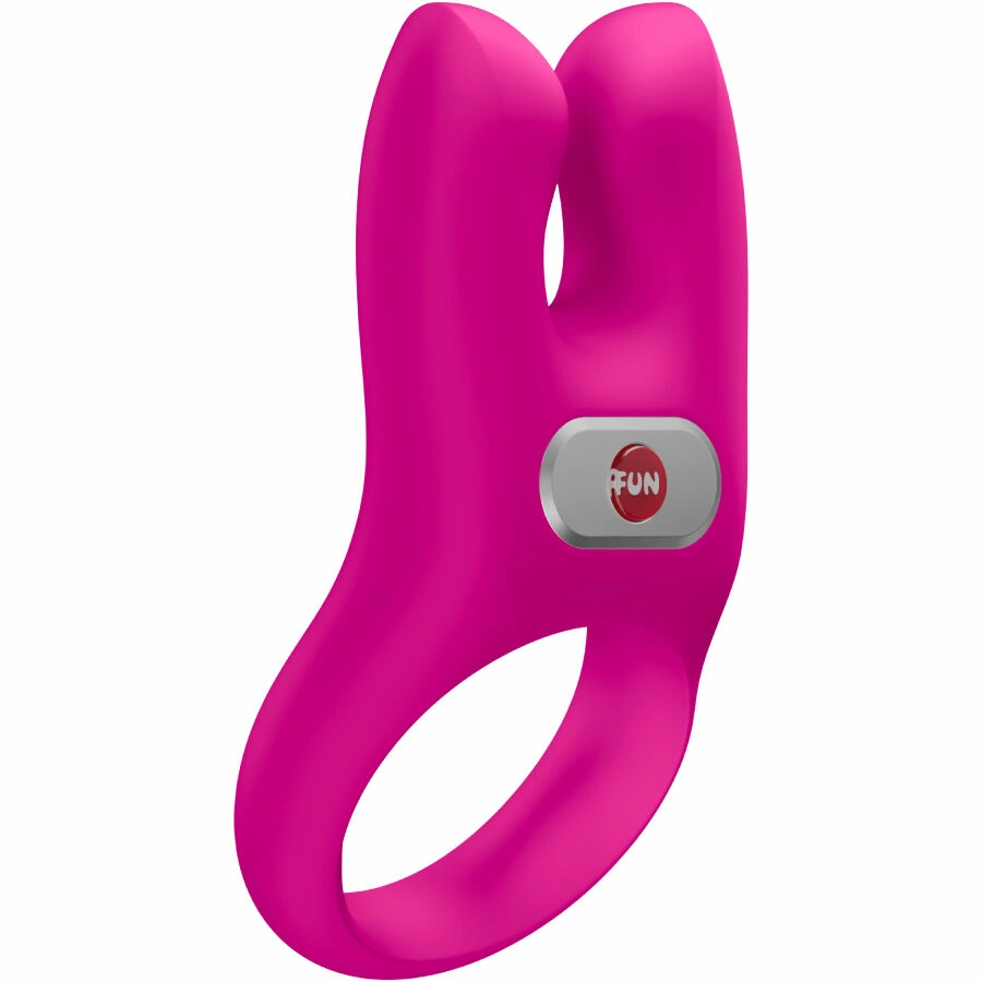NOS Classic Vibrating Intimate Ring Magenta Silicone