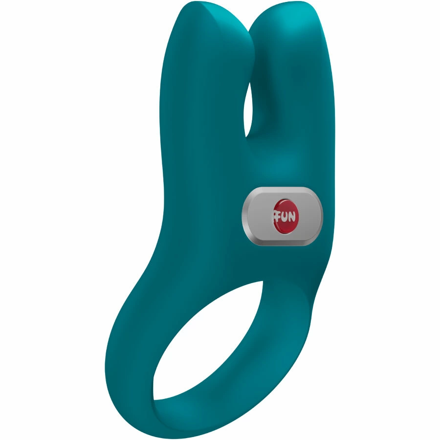 NOS Vibrating Ring Bottle Green - Dual Motor