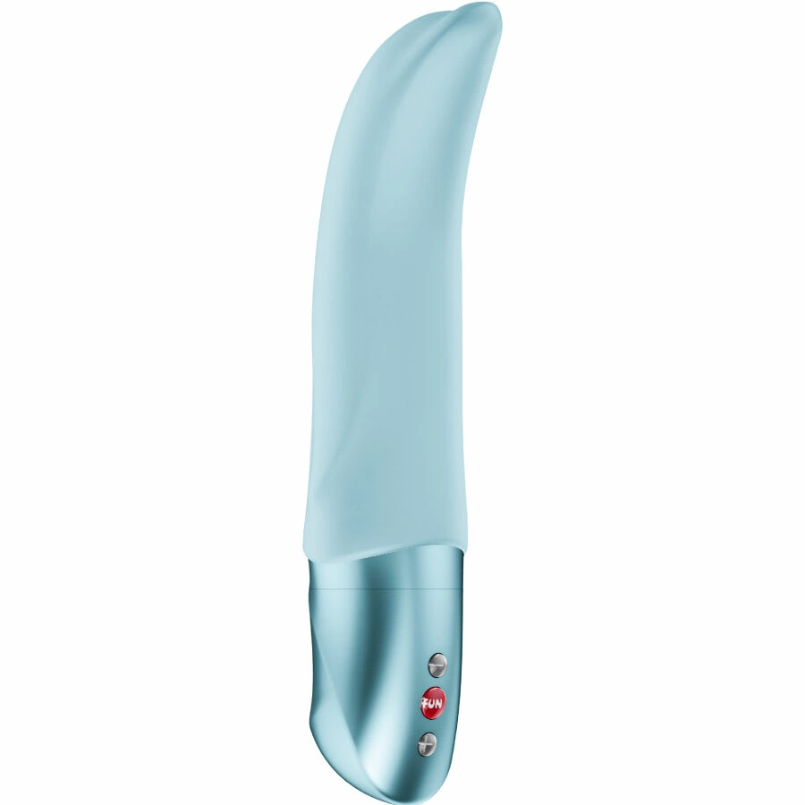 Diva Dolphin Ice Blue - Curved Silicone Vibrating Model