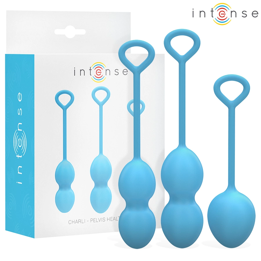 Charli Kegel Ball Kit Ocean Blue - 3-Piece Pelvic Training Set