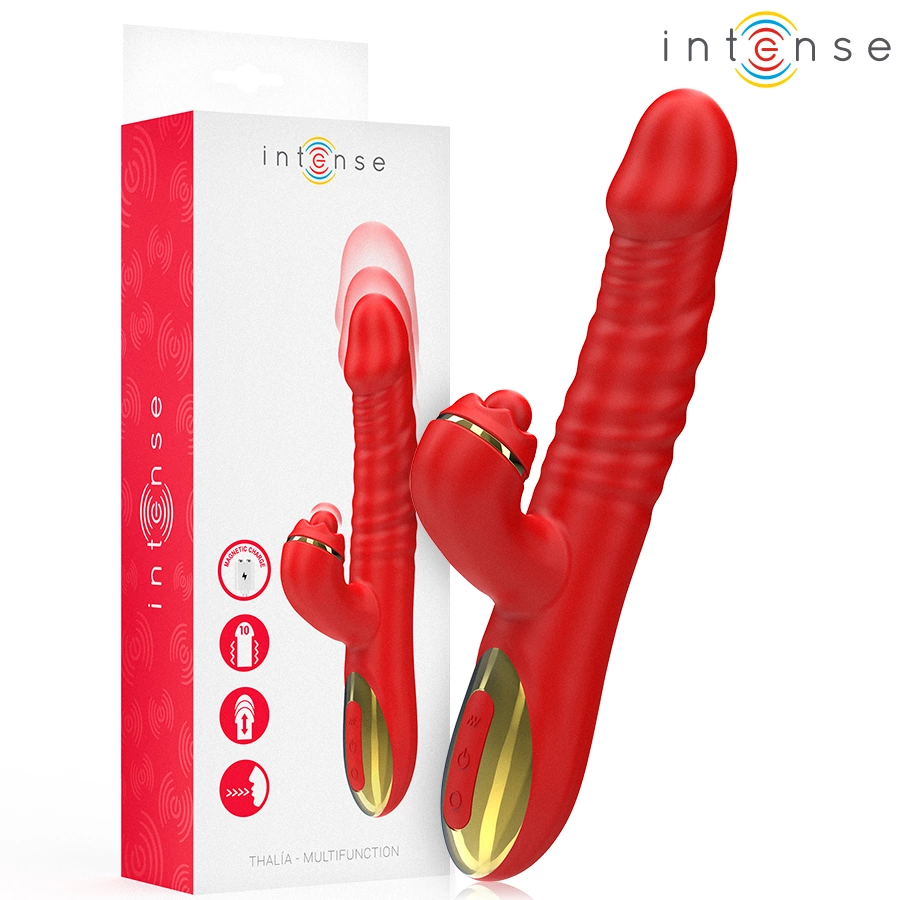 Thalia Red Multifunctional Vibration & Thrusting Device