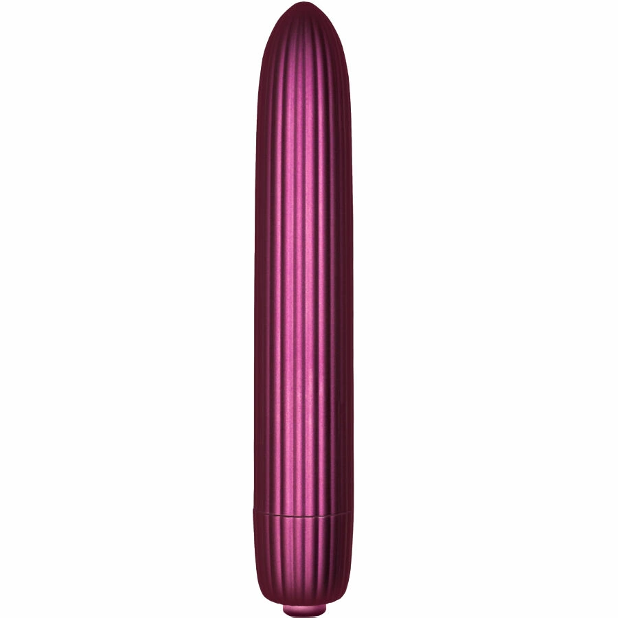 Hera Ribbed Bullet Vibrator 10 Modes Waterproof Purple