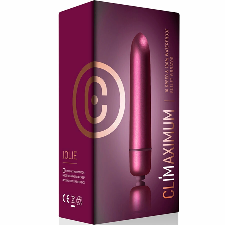 Climaximum Jolie Mini Bullet - Dyskretna WibrujÄ…ca Kulka IPX7 10 Trybow