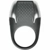 Tyro Vibrating Silicone Ring with LED